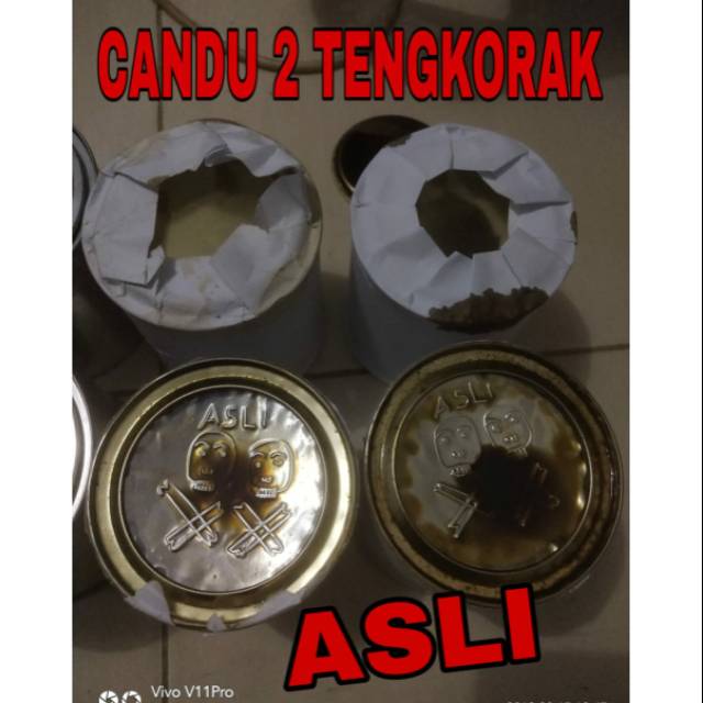 Minyak candu walet cap 2 tengkorak asli original