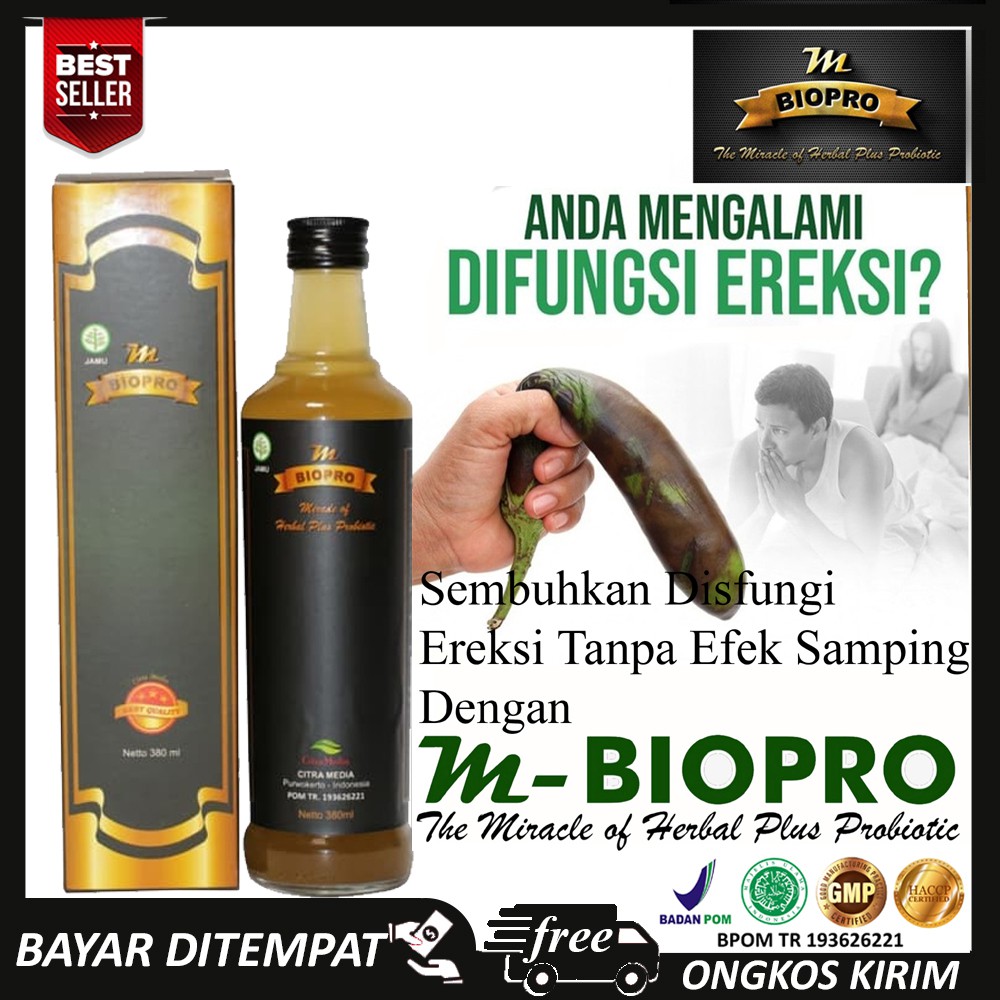 Obat Disfungsi ereksi | Lemah syahwat pria | Mbiopro | Obat lemah syahwat