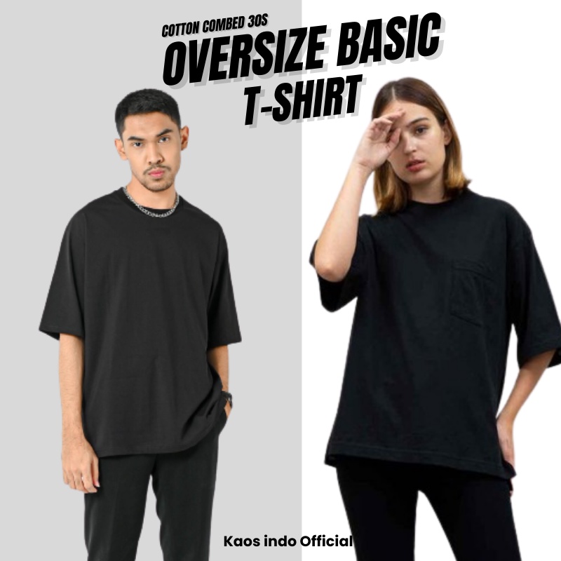 [Oversize] BAJU KAOS OVERSIZE / OVERSIZE T-SHIRT / KAOS POLOS UNISEX