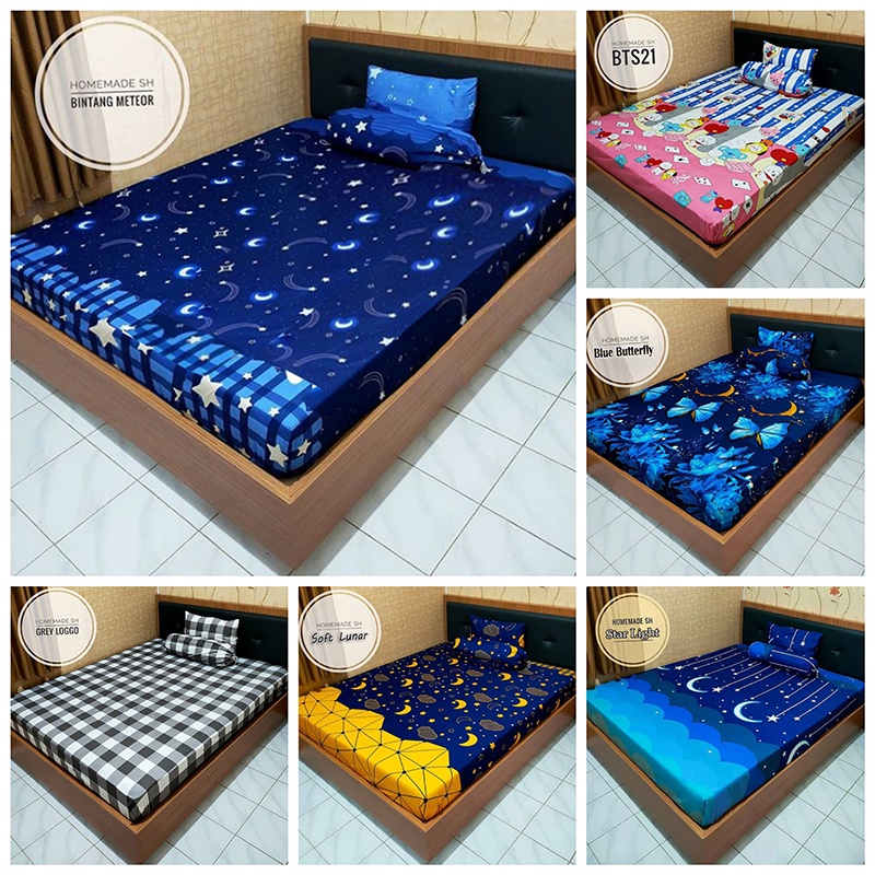Sprei Homemade 120 160 180 Sprei Karakter Seprai Motif Berkualitas