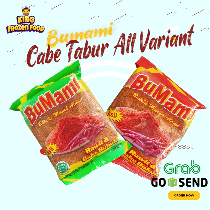 Bumami Bumbu Cabai Tabur All Variant Level 40G