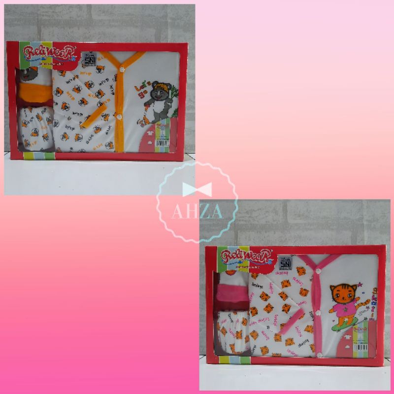 AHZA RELIWEAR BABY SET PANJANG KANCING DEPAN