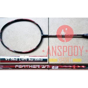 RAKET APACS FEATHER WT 55 UK RAKET PALING RINGAN Mudah