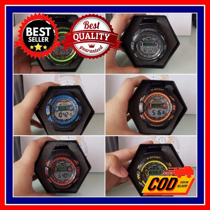 Grosir Gi00B Jam Jm Tangan Pria Cowok Cwok Ori Remaja Dewasa Anti Air Stainles Kekinian Ker (Terima 