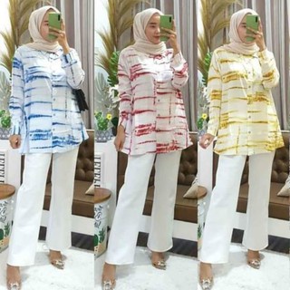 Kemeja Monalisa Tie Dye Part II