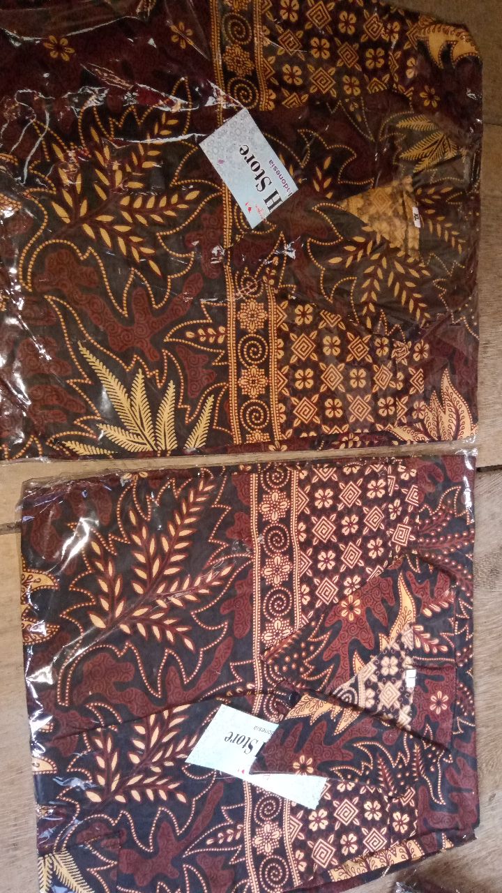 Baju Fashion Cewe Batik Couple Perempuan Kekinian Cewek Terbaru Wanita Pekalongan Modern Murah Aj5