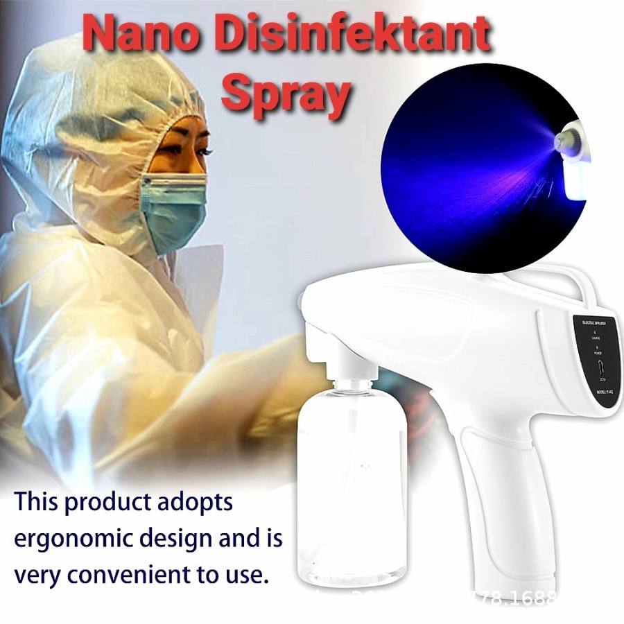 NANO Spray Gun Disinfektant Portable Disinfectant Spray Tembakan