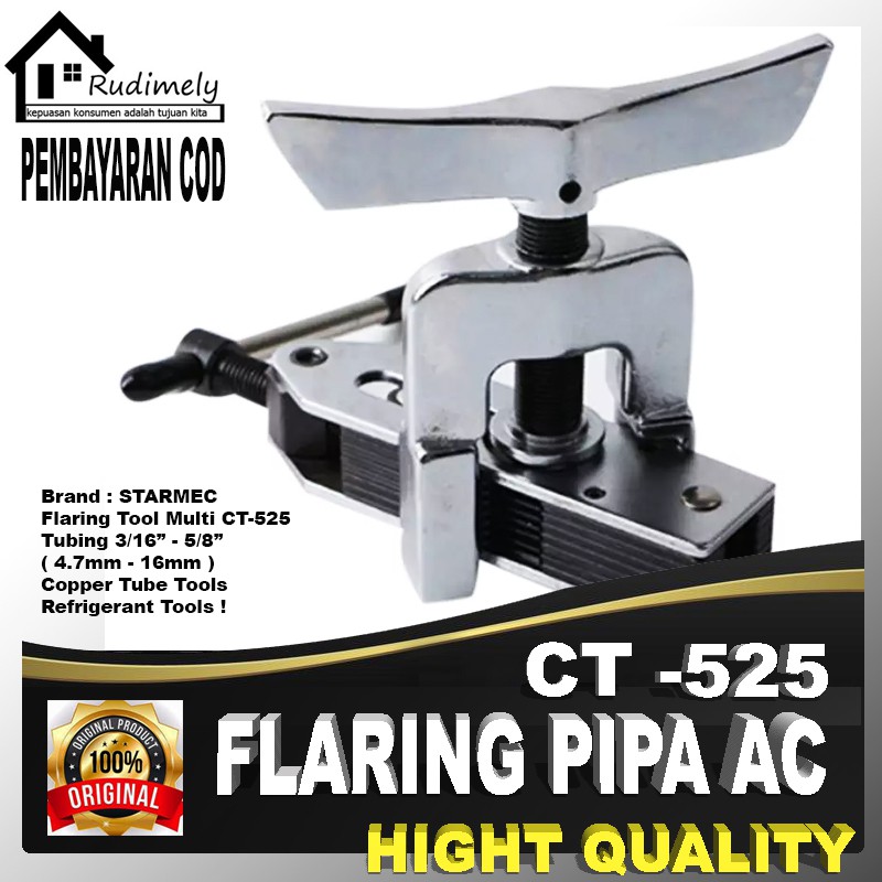 FLARING TOOL CT-525 /PENGEMBANG PIPA AC/KULKAS/FLARING High Qualtity