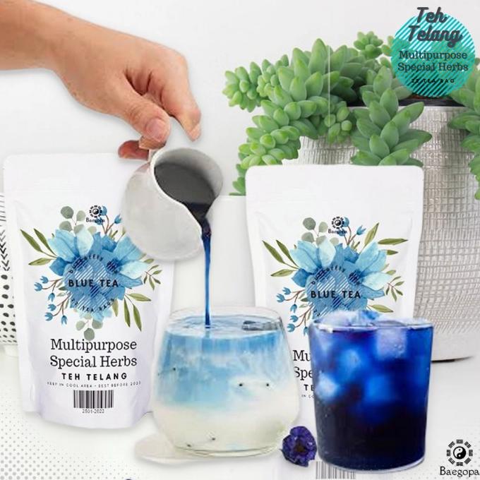 

[COD] Teh Bunga Telang 22 Tea Bag - Blue Tea / Teh Biru Celup Multi khasiat [COD]