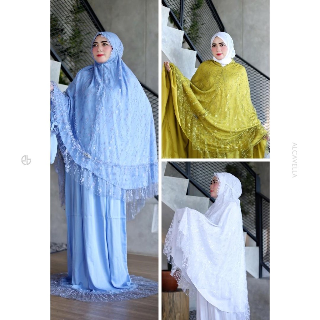 Alcavella - Kanza Mukena | Mukena Dewasa | Fashion Muslimah | Mukena Premium
