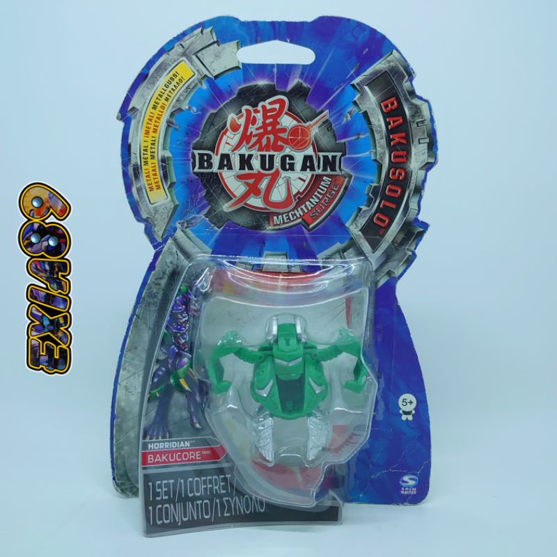 BAKUGAN MECHTANIUM SURGE BAKUSOLO - VENTUS HORRIDIAN SPINMASTER