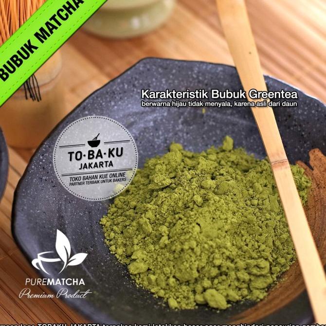

[COD] Pure Matcha Teh Hijau GreenTea Bubuk Powder Green Tea Murni 50gr [COD]