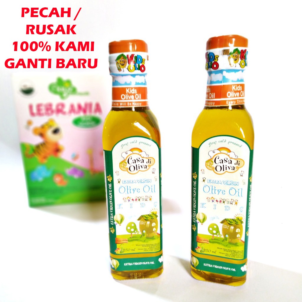 Casa Di Oliva Evoo For Kids Lemak Tambahan Mpasi 4 Bintang Shopee Indonesia