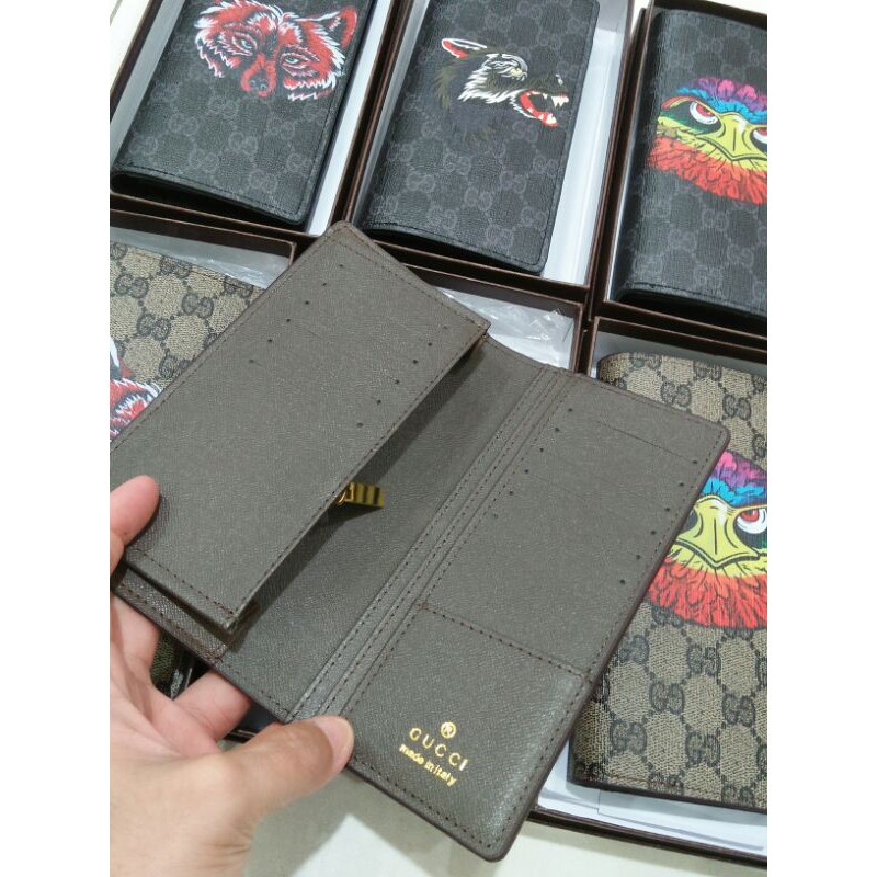 dompet lipat panjang 62665 animal head