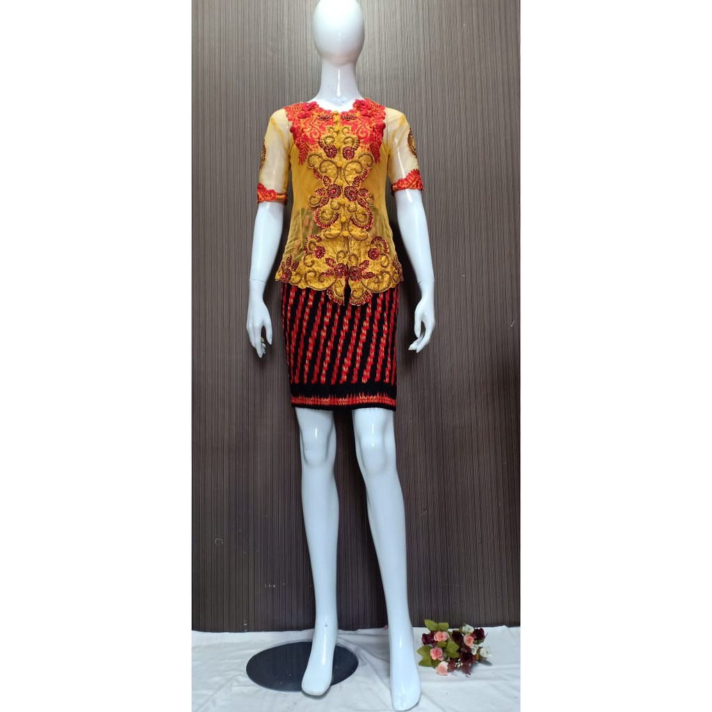 KEBAYA NATAL BORDIR PAYET KEBAYA BTP/KEBAYA MODERN/KEBAYA WISUDA/KEBAYA JUMBO/ KEBAYA PAYET RUMAH KEBAYA BANDUNG RUMAH SONGKET BANDUNG By GoldenStore