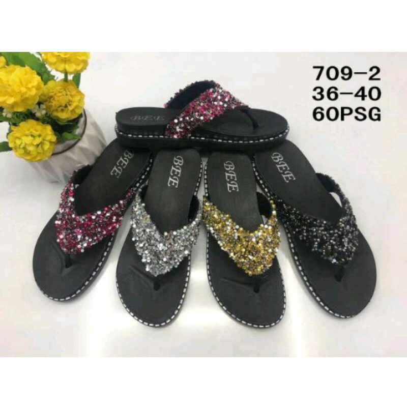 Sandal Anak - Sandal Wanita Jelly Impor Bling-bling