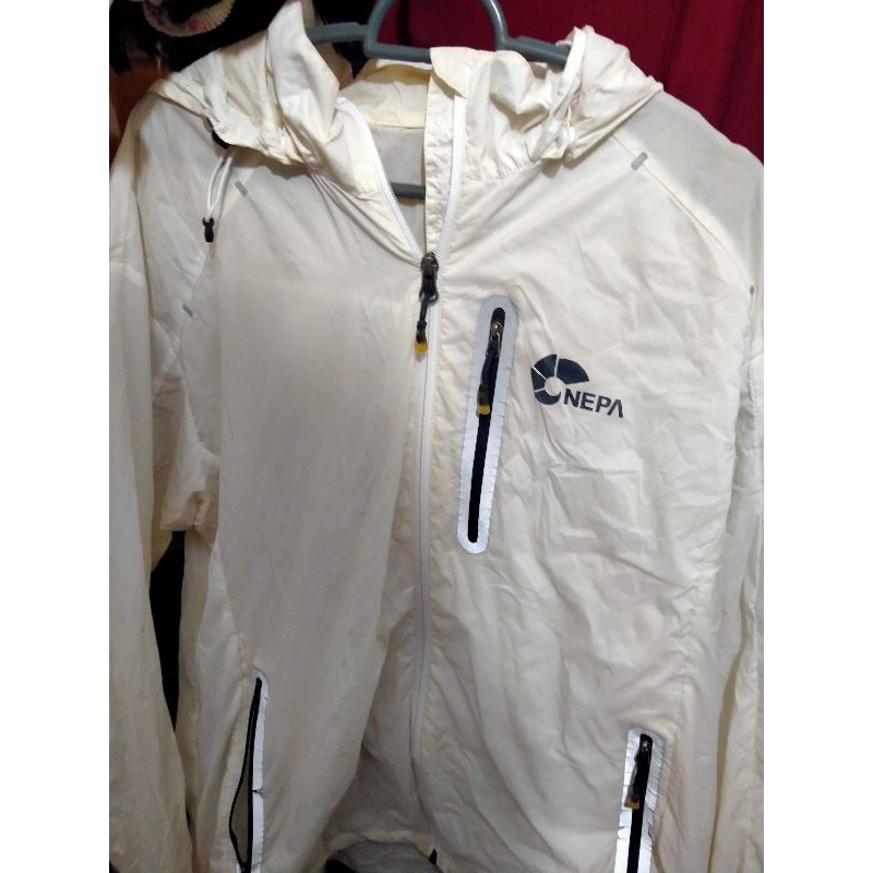 jaket tnf nepa ultra light ultralight running second bekas outdoor