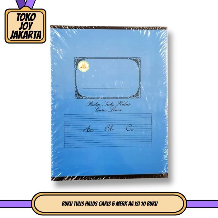 

Diskon Buku Tulis Halus Garis 5 / Merk Aa / Isi 10 Buku Bagus