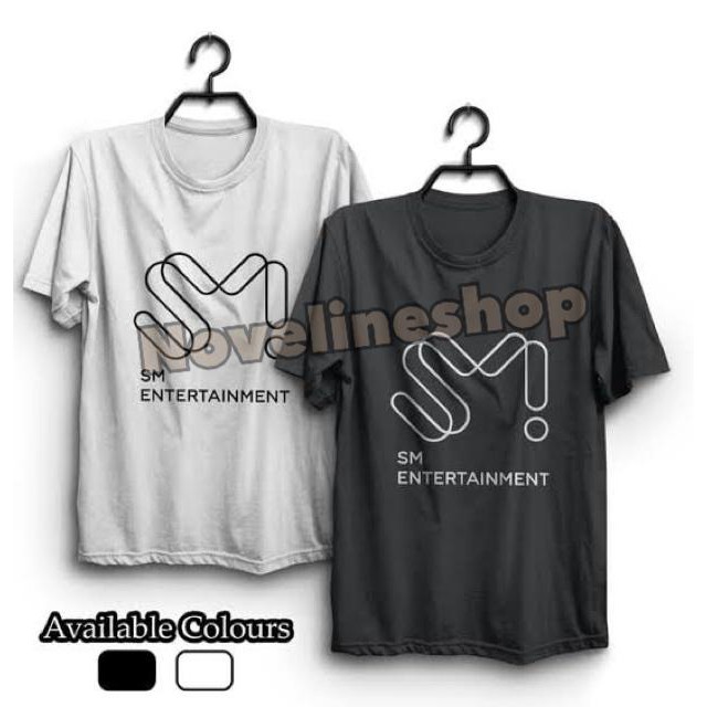 KAOS TSHIRT KPOP SM ENTERTAINMENT