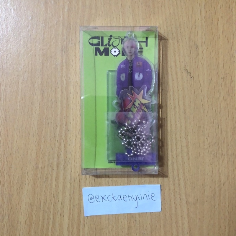 [BOOKED] ACRYLIC STAND KEYRING ONLY JENO GAME STORE VER MERCHANDISE POP UP STORE GLITCH MODE MD VERS