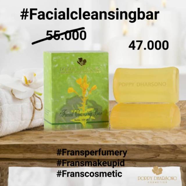 Poppy Dharsono Facial Cleansing Bar