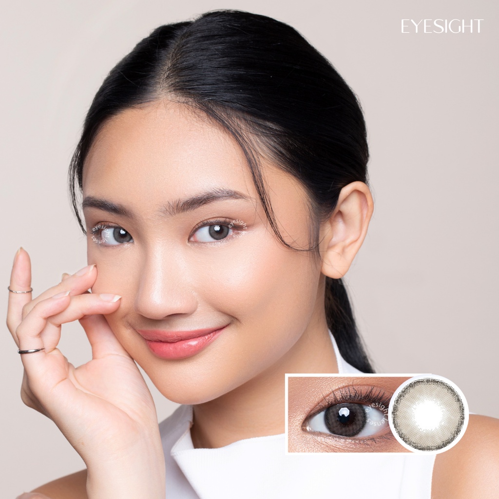 [BEST SELLER] EYESIGHT LENSES Softlens Kitty Kawaii Mini Olivia Brown | Softlens Cokelat Diameter 14.2mm, Warna Natural Cocok Buat Daily Look (2pcs/sepasang)
