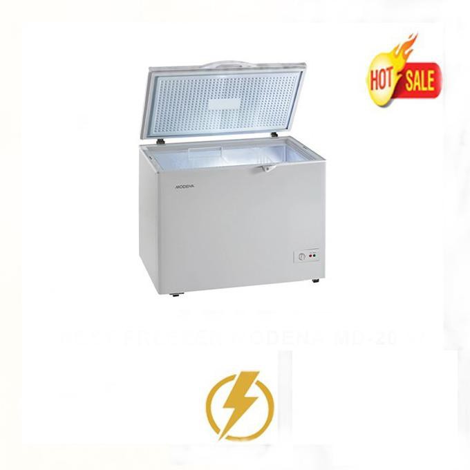 er_47store Modena Chest Freezer Box MD-0200 W (200 Liter) ready