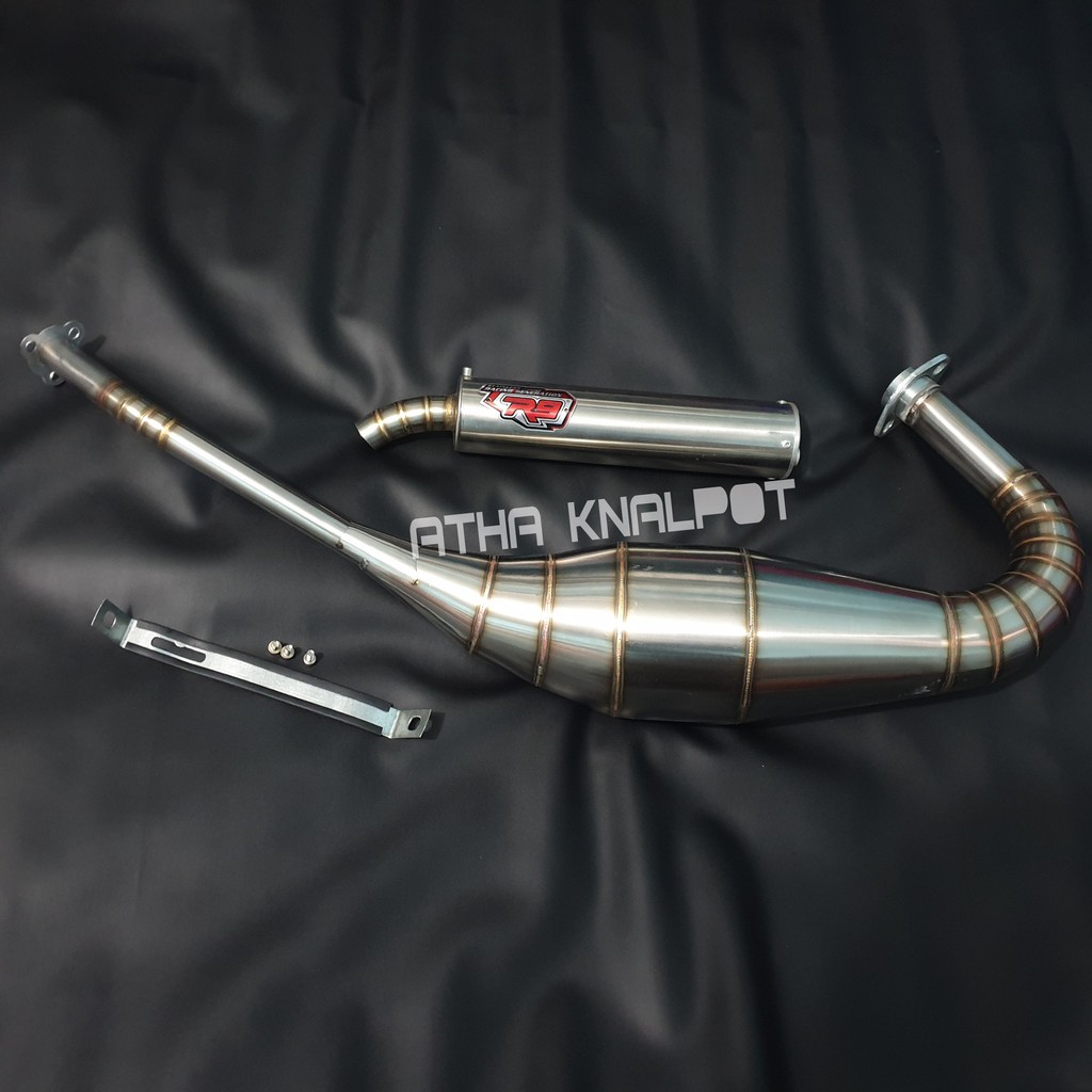 Knalpot R9 Ninja R RR SS 2 Tak stainless