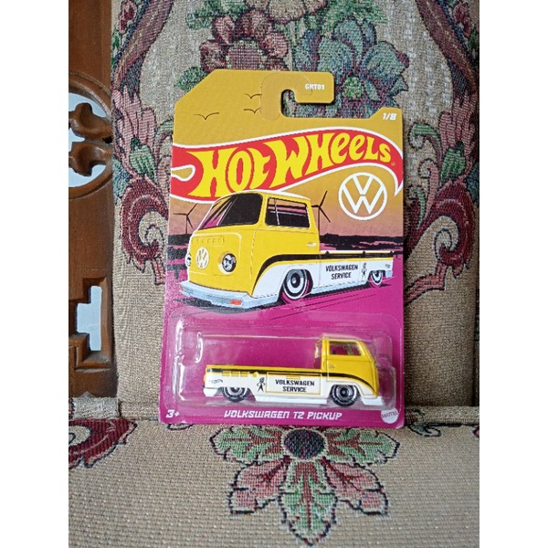 Hot Wheels Volkswagen T2 Pickup VW Series Kuning