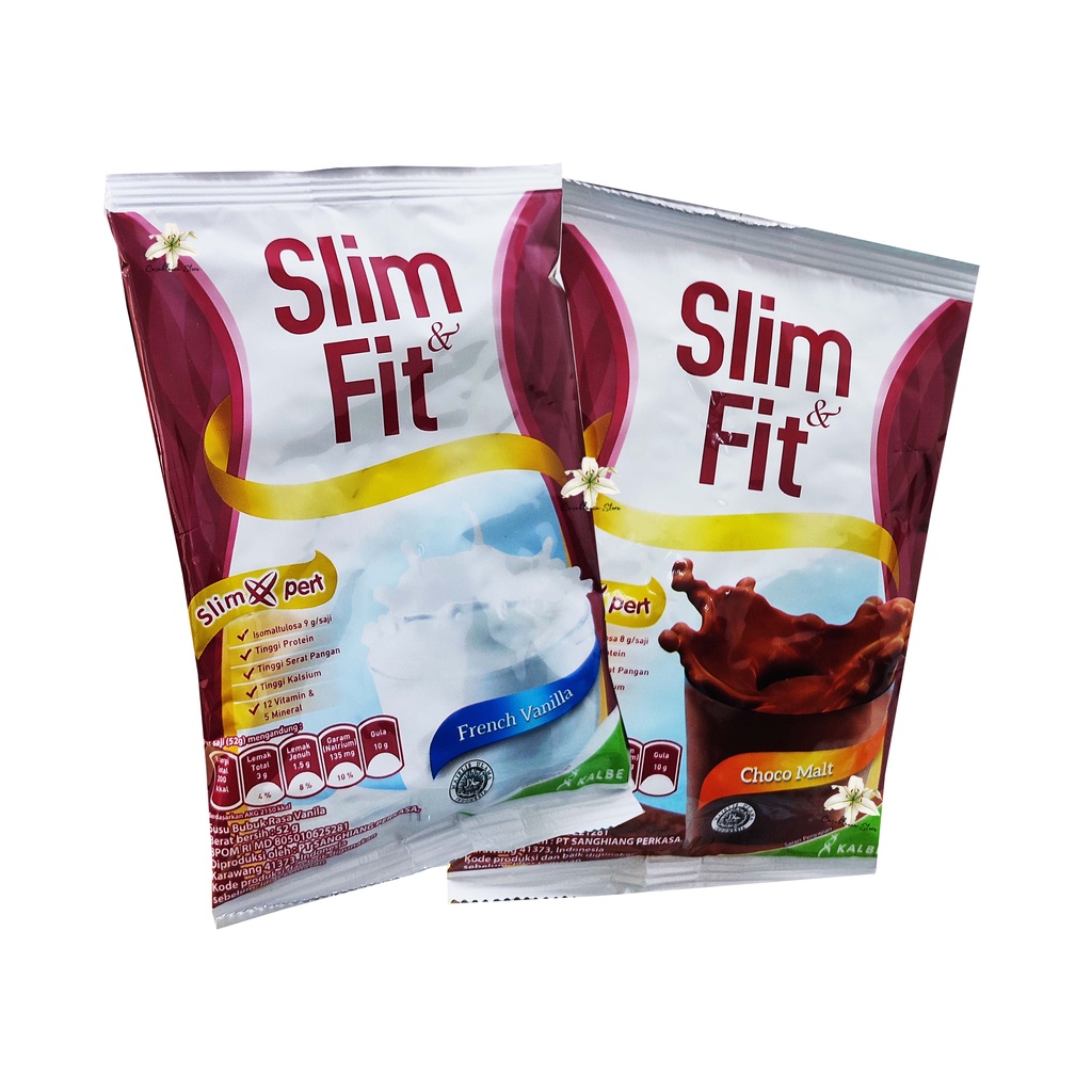 

Slim & Fit Milk Meal Replacement - Susu Diet [Sachet 54gr]