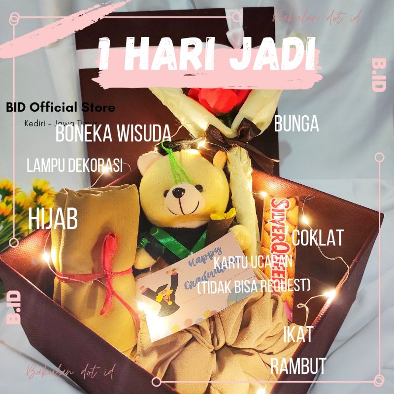 

Kado Wisuda Bestie Sahabat Buket Wisuda Cewek