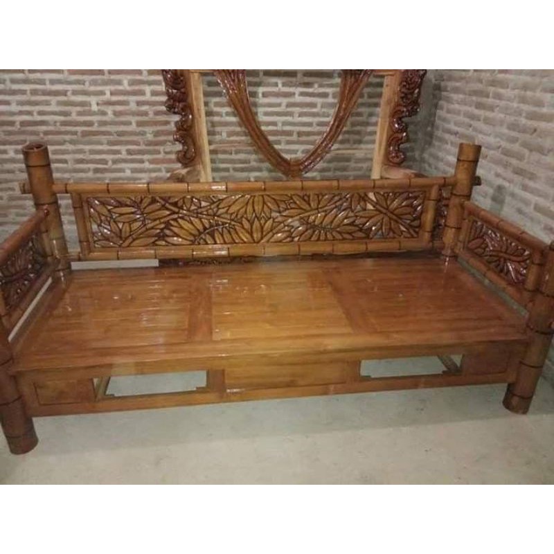 bale bale bambu cina/bale bale ukir jati jepara