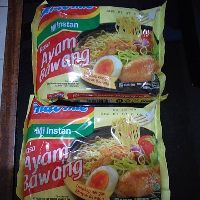 

Indomie rebus ayam bawang x 2 bks