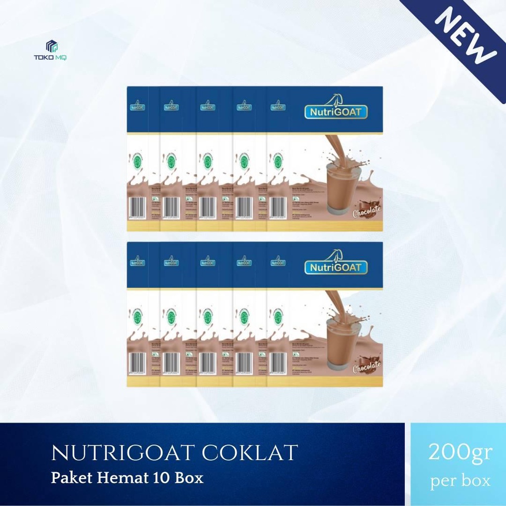 

100% ORIGINAL - Nutrigoat Coklat Paket 10pcs