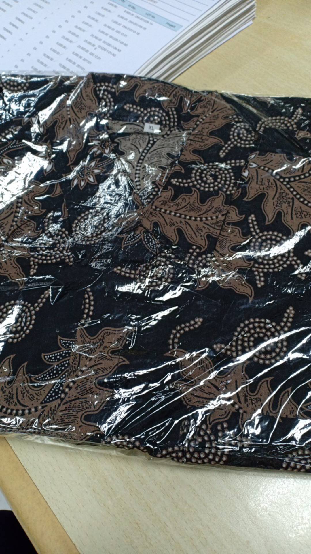 Bswart Batik Hrb026 Kenongo Hem Pendek Padi Pekalongan M L Xl Batik Pria Murah Modern Grosir