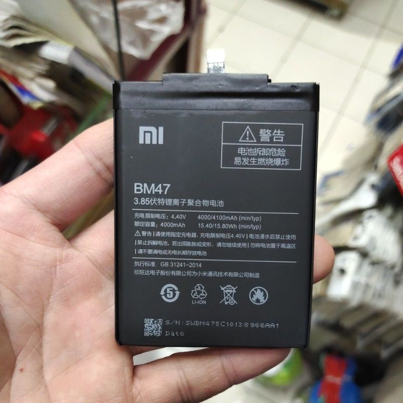 XIAOMI MI4I / REDMI 4i / MI 4i / BM33 , XIAOMI MI 6 / BM39 , XIAOMI REDMI 3 / 3S / 3 PRO / 3X / REDMI 4X / BM47 , XIAOMI POCO M3 / BN62 baterai battery batt batle mantap murah meriah