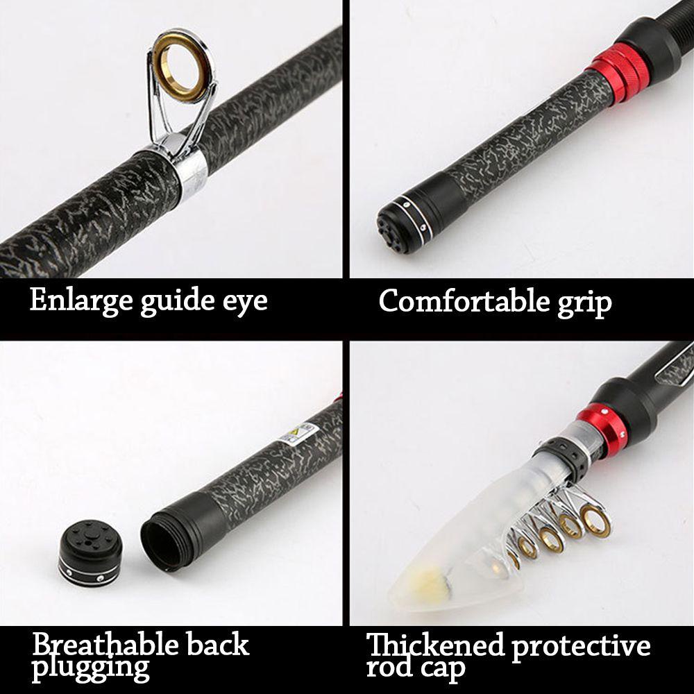 TOP Joran Pancing Teleskopik SuperHard Travel Ultralight Carp Feeder