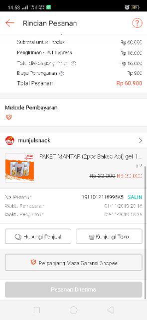Promo 17 Agutus (2pcs Bakso Aci) Get 1pcs Seblak..