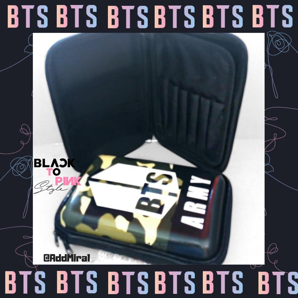 

TEMPAT PENSIL BTS ARMY KPOP KOTAK PENSIL PENCIL CASE HARD CASE SMIGGLE