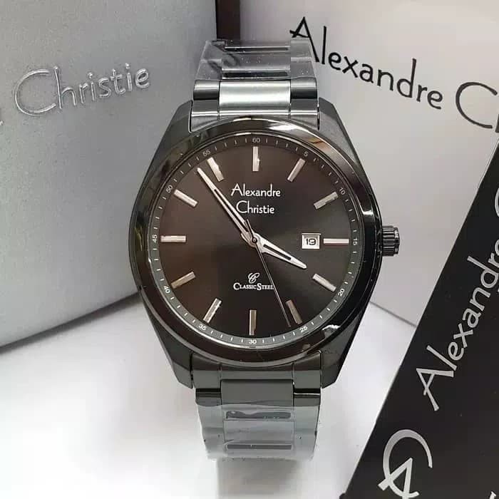 Jam Tangan Pria Alexandre Christie Original New Model AC9501