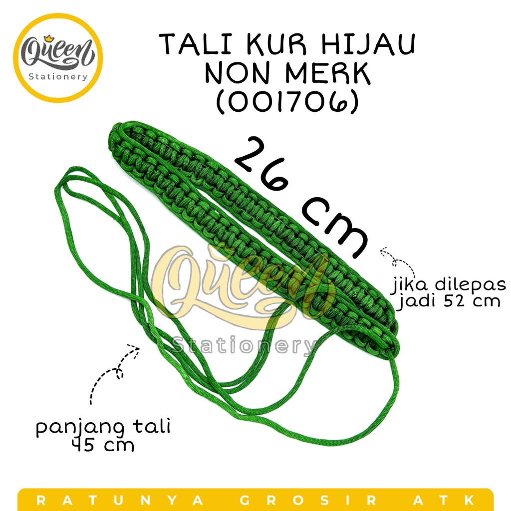 

TALI KUR NON MERK / TALI KERAJINAN TAS