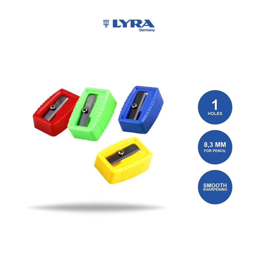 

Lyra Single Hole Sharpener / Rautan Pensil 7301160 - Satuan