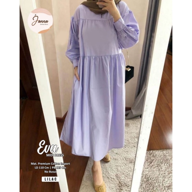 EVA GAMIS MIDI TERBARU