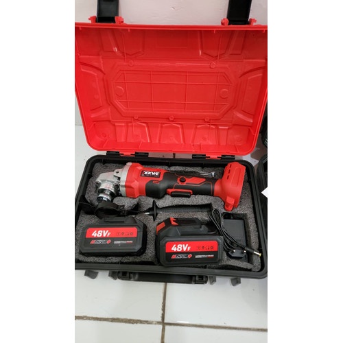 DEKWE DK 2448 Mesin Gerinda Baterai / Cordless Brushlees Angle Grinder 4 Inch