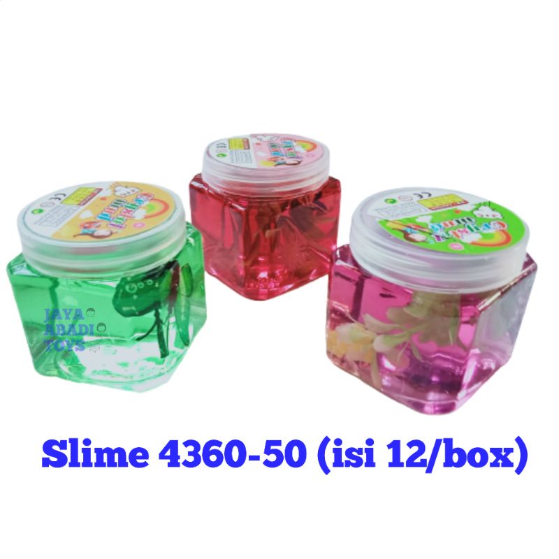 MAINAN SLIME BENING IMPORT / TRANSPARAN GLITER BOTOL KARAKTER MURAH MERIAH  TIDAK ADA TANDINGAN