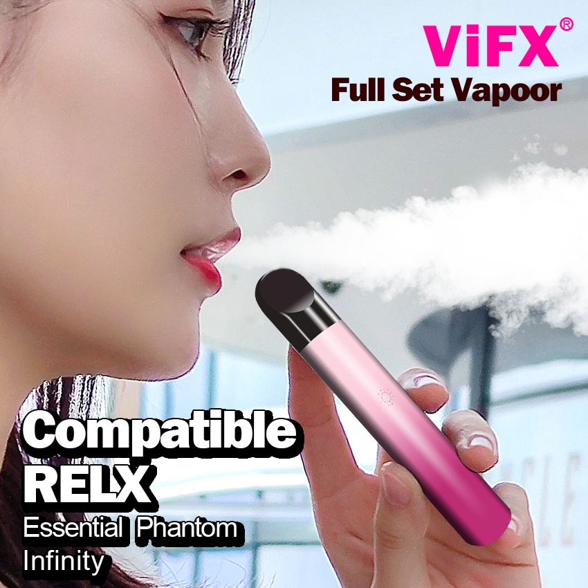 ViFX Relx 2ml 1 ohm Kompatibel RELX / RELX Infinity Essential Phantom full set