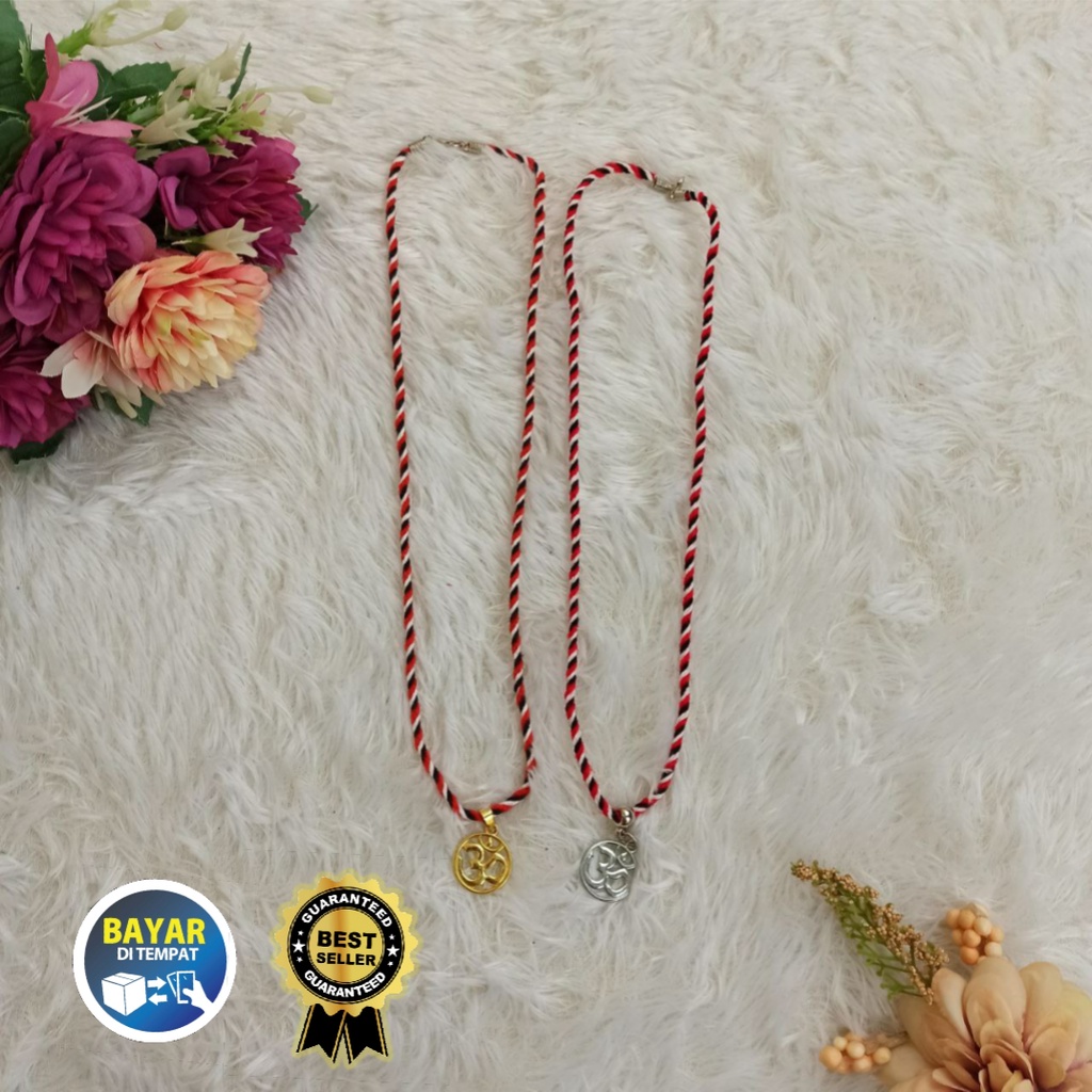 Kalung Aksesoris Wanita dan Pria TRIDATU KOIN OM KARA BALI