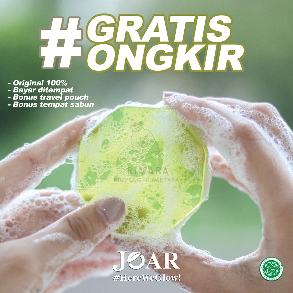 Joar Skincare Brightening Soap Sabun Halal Alami BPOM 100% Original Bisa COD