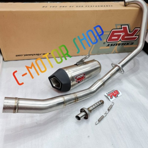 Jual Knalpot R9 New Alpha Series ss Mx New Mx king Cbr150R New R15 New V3 R15 V2 Gxs150 Satria Fu So