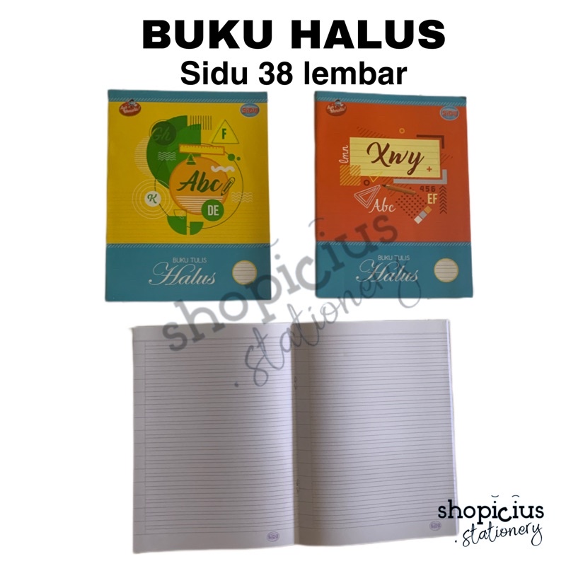 

Buku Halus 38 lembar SIDU